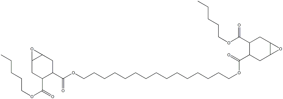  Bis[2-(pentyloxycarbonyl)-4,5-epoxy-1-cyclohexanecarboxylic acid]1,15-pentadecanediyl ester