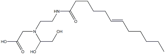 N-(1,2-Dihydroxyethyl)-N-[2-(6-dodecenoylamino)ethyl]aminoacetic acid|