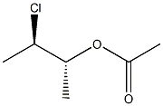 (2R,3R)-3-Chloro-2-butanol acetate 结构式