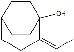 (Z)-2-Ethylidenebicyclo[3.2.2]nonan-1-ol Struktur