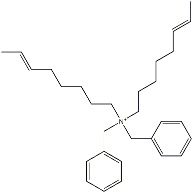 Di(6-octenyl)dibenzylaminium|