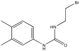 1-(2-Bromoethyl)-3-(3,4-xylyl)urea Struktur