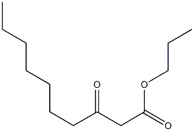 3-Ketocapric acid propyl ester