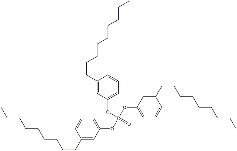 Phosphoric acid tri(3-nonylphenyl) ester Struktur