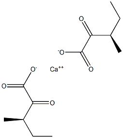 Bis[(R)-2-oxo-3-methylpentanoic acid] calcium salt