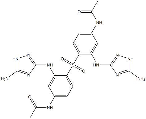 [(5-Amino-1H-1,2,4-triazol-3-yl)amino][4-(acetylamino)phenyl] sulfone