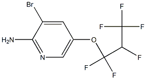 2-Amino-3-bromo-5-(1,1,2,3,3,3-hexafluoropropyloxy)pyridine