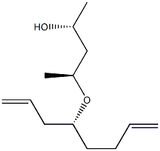 (1R,3S)-3-[[(1R)-1-Allyl-4-pentenyl]oxy]-1,3-dimethyl-1-propanol,,结构式