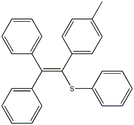 1-(4-Methylphenyl)-1-phenylthio-2,2-diphenylethene