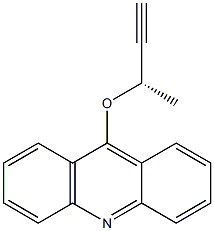 9-[(S)-1-Methyl-2-propynyloxy]acridine Structure