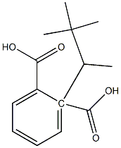 (-)-Phthalic acid hydrogen 2-[(R)-1,2,2-trimethylpropyl] ester Structure