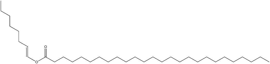 Cerotic acid 1-octenyl ester Structure