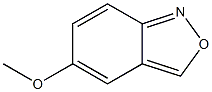 5-メトキシ-2,1-ベンゾイソオキサゾール 化学構造式