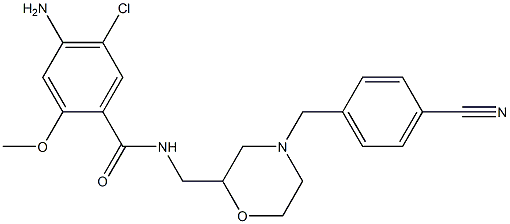 4-Amino-5-chloro-2-methoxy-N-[[4-(4-cyanobenzyl)-2-morpholinyl]methyl]benzamide|