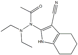 2-[(Diethylamino)acetylamino]-4,5,6,7-tetrahydro-1H-indole-3-carbonitrile