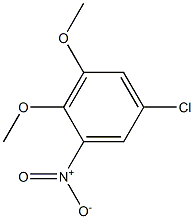 5-Chloro-2,3-dimethoxy-1-nitrobenzene,,结构式