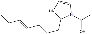  1-(1-Hydroxyethyl)-2-(4-heptenyl)-4-imidazoline