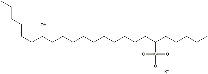  17-Hydroxytricosane-6-sulfonic acid potassium salt
