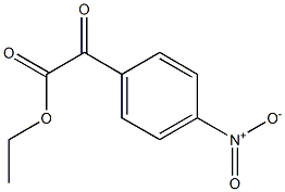 4-Nitrophenyloxoacetic acid ethyl ester Structure