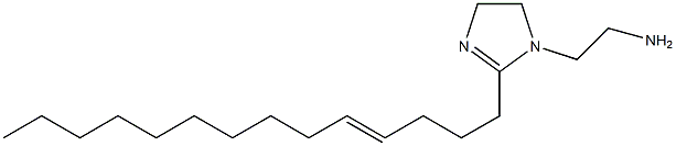 1-(2-Aminoethyl)-2-(4-tetradecenyl)-2-imidazoline Struktur