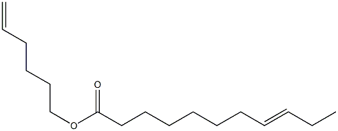 8-Undecenoic acid 5-hexenyl ester Structure