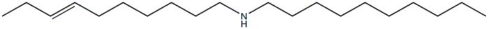 N-Decyl-7-decenylamine Structure