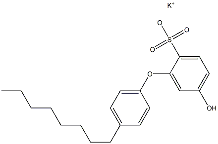  5-Hydroxy-4'-octyl[oxybisbenzene]-2-sulfonic acid potassium salt