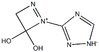 3-[(3,4-Dihydro-3,3-dihydroxy-1,2-diazet-2-ium)-2-yl]-1H-1,2,4-triazol-1-ide