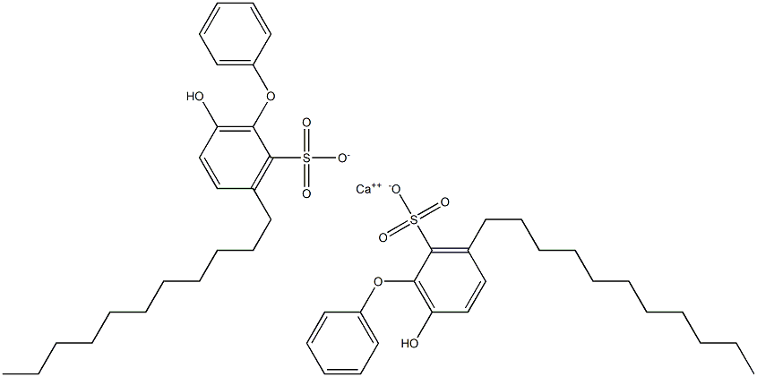 Bis(6-hydroxy-3-undecyl[oxybisbenzene]-2-sulfonic acid)calcium salt