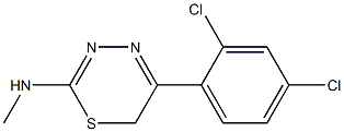 5-(2,4-Dichlorophenyl)-N-methyl-6H-1,3,4-thiadiazin-2-amine