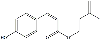 (Z)-3-(4-Hydroxyphenyl)propenoic acid 3-methyl-3-butenyl ester
