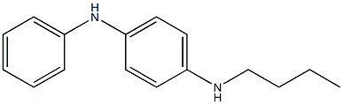 N-Butyl-N'-phenyl-p-phenylenediamine Struktur
