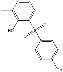 2',4-Dihydroxy-3'-methyl[sulfonylbisbenzene] Structure