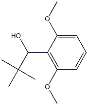 1-(2,6-Dimethoxyphenyl)-2,2-dimethyl-1-propanol,,结构式