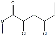 2,4-Dichlorocaproic acid methyl ester,,结构式
