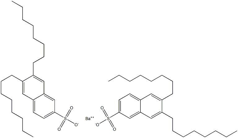 Bis(6,7-dioctyl-2-naphthalenesulfonic acid)barium salt
