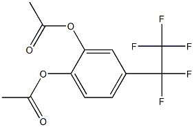 4-(Pentafluoroethyl)benzene-1,2-diol diacetate