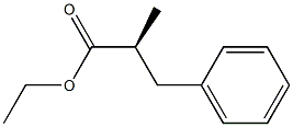 (S)-2-Methyl-3-phenylpropanoic acid ethyl ester Structure