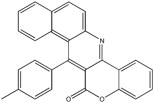 7-(4-Methylphenyl)-6H-benzo[f][1]benzopyrano[4,3-b]quinolin-6-one