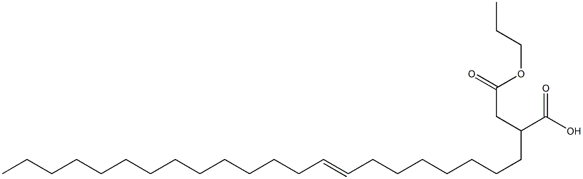 2-(8-ドコセニル)こはく酸1-水素4-プロピル 化学構造式