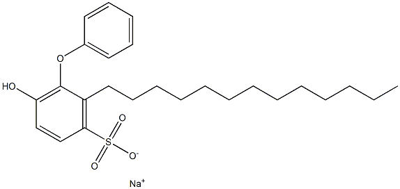 6-Hydroxy-2-tridecyl[oxybisbenzene]-3-sulfonic acid sodium salt
