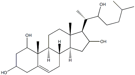 Cholest-5-ene-1,3,16,22-tetrol