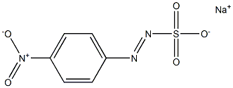 p-Nitrobenzenediazosulfonic acid sodium salt,,结构式