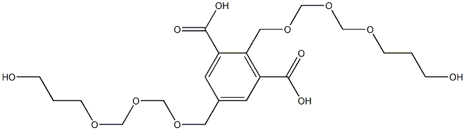  2,5-Bis(9-hydroxy-2,4,6-trioxanonan-1-yl)isophthalic acid