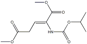 2-[[(Isopropyloxy)carbonyl]amino]-2-pentenedioic acid dimethyl ester