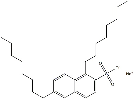 1,6-Dioctyl-2-naphthalenesulfonic acid sodium salt