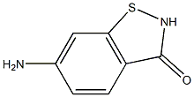 6-Amino-1,2-benzisothiazol-3(2H)-one Structure