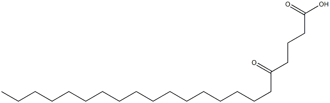 5-Oxodocosanoic acid Structure