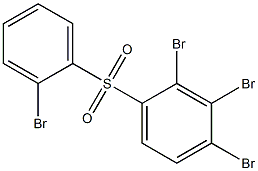 2,3,4-Tribromophenyl 2-bromophenyl sulfone