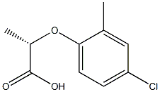 (2S)-2-(2-Methyl-4-chlorophenoxy)propionic acid Structure